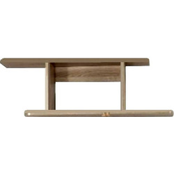 Ράφι Τοίχου 90x13x27cm Σφένδαμος 62-35365-29