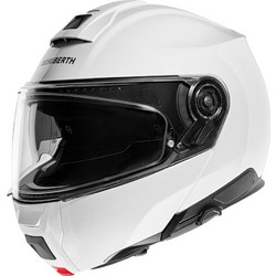 Schuberth C5 Glossy White Κράνος Μηχανής Flip-Up 1640gr