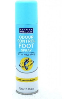 Beauty Formulas Odour Control Αποσμητικό Ποδιών Spray 150ml