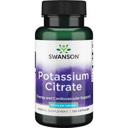 Swanson Potassium Citrate 99mg 120 Κάψουλες