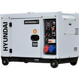 Hyundai DHY8600SE-T Αθόρυβη Γεννήτρια Πετρελαίου Μονοφασική με Μίζα 8KVA
