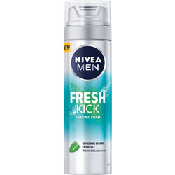 Nivea Men Fresh Kick Αφρός Ξυρίσματος 200ml