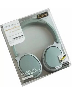 Gjby GJ-33 Ενσύρματα Ακουστικά Over Ear Πράσινο Mint