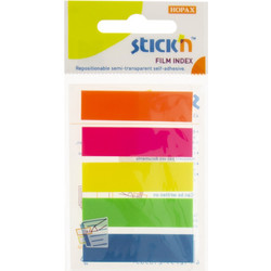 Αυτοκόλλητοι σελιδοδείκτες Stick N Film Index 125τεμ