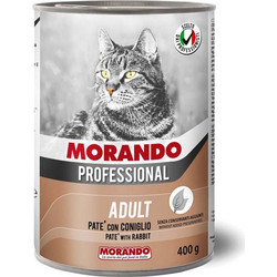 Morando Professional Adult Pate with Rabbit 400gr