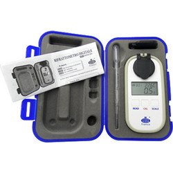 Ψηφιακό διαθλασίμετρο 0 90 Brix 33 48 Be 5 38 Νερό 1 3330 1 5177 nD Alla France c419649