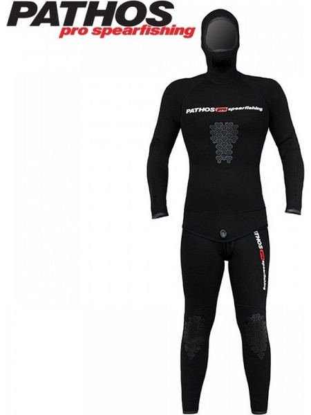 Pathos Οnyx Ολόσωμη Στολή Κατάδυσης Neoprene με Επιστήθιο για Ψαροντούφεκο 3mm