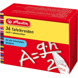 Κιμωλίες Λευκές Herlitz 36τεμ