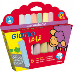 Κιμωλίες για Παιδιά Giotto Be-be 6τεμ