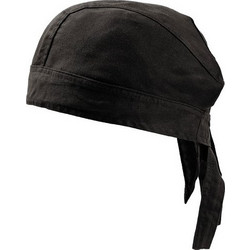 Atlantis 896 Bandana Long Μπαντάνα 100% Βαμβάκι - Διαθέσιμη σε 5 Χρώματα BLACK