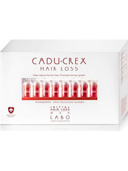 Labo Cadu-Crex Advanced Man Αμπούλες κατά της Τριχόπτωσης 40x3.5ml