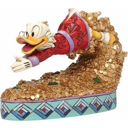 Enesco Scrooge McDuck Treasure Dive 13cm