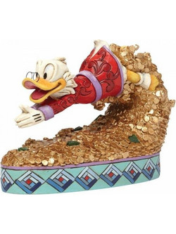 Enesco Scrooge McDuck Treasure Dive 13cm