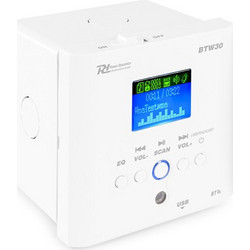 POWER DYNAMICS BTW30 Mini εντοιχιζόμενος ενισχυτής 2 x 15 Watt, Bluetooth, FM, USB MP3 player (952.480)