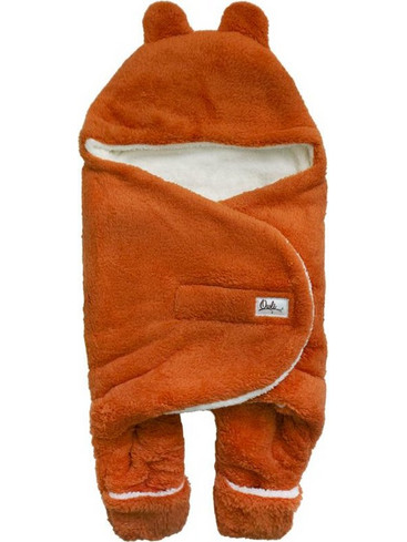 Owli Φόρμα Εξόδου Fleece Πορτοκαλί LIL75