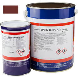Hydroton Epoxy 201 FL Χρώμα Δαπέδων Κεραμιδί 5Kg