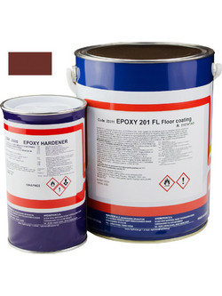 Hydroton Epoxy 201 FL Χρώμα Δαπέδων Κεραμιδί 5Kg