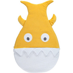 BiBaby Χειμερινός Υπνόσακος Baby Shark Κίτρινος 0-6m