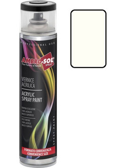 Ambro-Sol Σπρέι Βαφής Λευκό Gloss 600ml