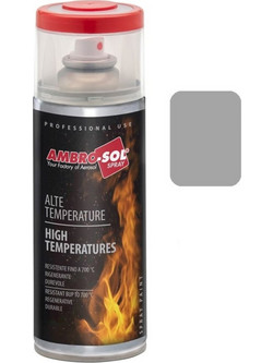 Ambro-Sol High Temperatures Σπρέι Βαφής Αλουμινίου Gloss 400ml