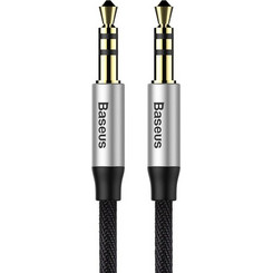 Baseus καλώδιο Yiven από 3.5mm male σε 3.5mm male- 1m μαύρο (CAM30-BS1)