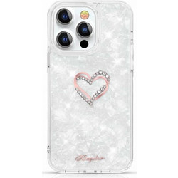 Kingxbar Back Cover White (iPhone 13 Pro Max)