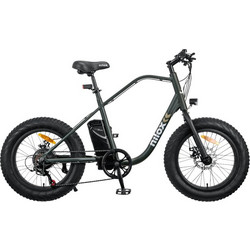 Nilox Doc E-Bike J3 Ηλεκτρικό Fat Bike 20" 250W με 5 Ταχύτητες και Δισκόφρενα Navy Μπλε