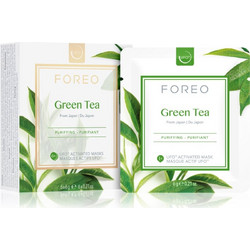 Foreo Green Tea Purifying Κρεμώδης Μάσκα Προσώπου με Πράσινο Τσάι 6x6gr