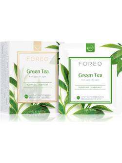Foreo Green Tea Purifying Κρεμώδης Μάσκα Προσώπου με Πράσινο Τσάι 6x6gr
