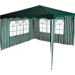 Unigreen Κιόσκι Gazebo Polyester 3x3m Πράσινο / Λευκό - 11306