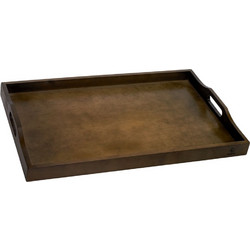 Δίσκος ξύλινος δωματίου 60x40cm Καρυδιά Matfer c428706