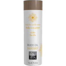 Shiatsu Edible Vanilla Luxury Body Oil 75ml