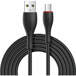 Joyroom Regular Καλώδιο Φόρτισης USB σε microUSB (1m) - Μαύρο