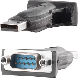 VOLTE-TEL ΑΝΤΑΠΤΟΡΑΣ USB-A 2.0 (ΑΡΣΕΝΙΚΟ) ΣΕ RS232 (9 PIN) 1MBPS ΜΑΥΡΟ
