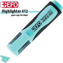 Μαρκαδόρος Υπογραμμιστής +Efo 412-5 Pastel Μπλε