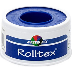 Master Aid Rolltex Υφασμάτινη Επιδεσμική Ταινία 2.5cm x 5m