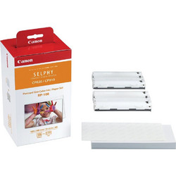 Canon RP-108 Postcard Size Color Ink / Paper Set