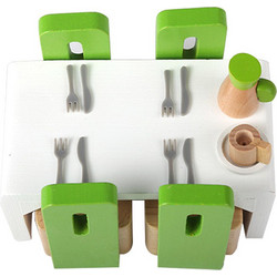 Hape Happy Family Ξύλινη Τραπεζαρία E3454
