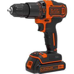 Black & Decker BDCHD18 Κρουστικό Δραπανοκατσάβιδο Μπαταρίας 18V 1x1.5Ah
