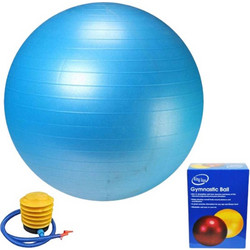Μπάλα γυμναστικής Gym-Yoga Ball 75cm με τρόμπα