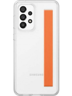 Samsung Slim Back Cover with Strap Transparent (Galaxy A33)