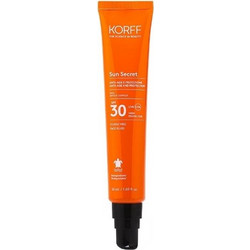 Korff Sun Secret & Protection Fluid Αντηλιακή Κρέμα Προσώπου SPF30 50ml