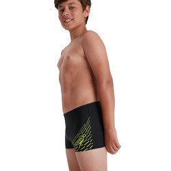 Speedo Medley Logo Αθλητικό Παιδικό Μαγιό Boxer για Αγόρι Μαύρο 812410-G691