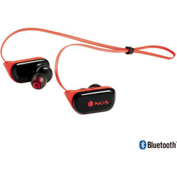 NGS Artica Ranger Ακουστικά Bluetooth In Ear Ανθεκτικά στο Νερό Red