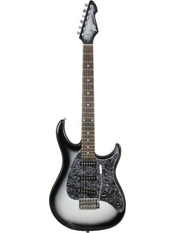 Peavey Raptor Custom Ηλεκτρική Κιθάρα ST Style με SSS Μαγνήτες και Ταστιέρα Maple Silverburst