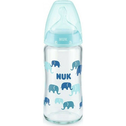 Nuk First Choice+ Elephants Blue 240ml
