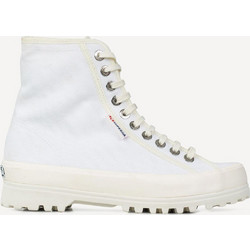 Superga Γυναικεία Sneakers Flatforms Μποτάκια Λευκά 2636