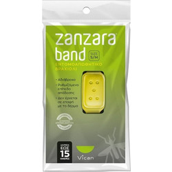 Vican Zanzara Band Εντομοαπωθητικό Βραχιόλι Ροζ 1τμχ