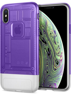 Spigen Classic C1 Grape (iPhone X/Xs)