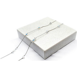 Αλυσίδα γυαλιών-μάσκας SWAROVSKI 14 Πέτρες Ιριδίζον